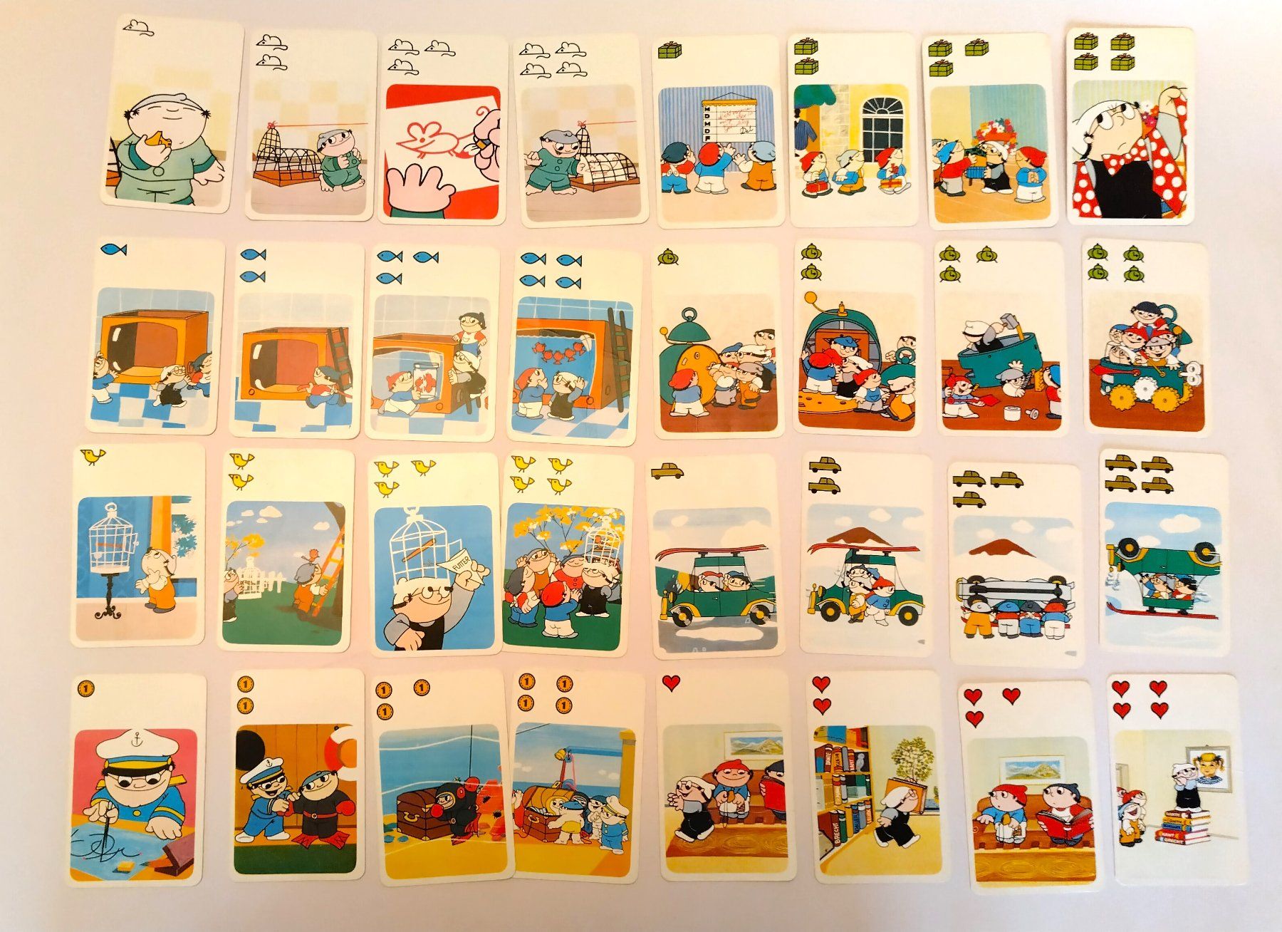 Giochi: Mainzelmännchen Quartett / 32 Karten ab Fr. 1.- – Usato da Bellach venduto da JingleJerry 2