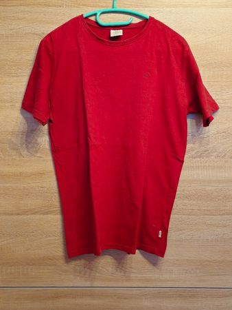 Rotes T-Shirt aus Bio-Baumwolle Basic, Grösse L, Top Zustand