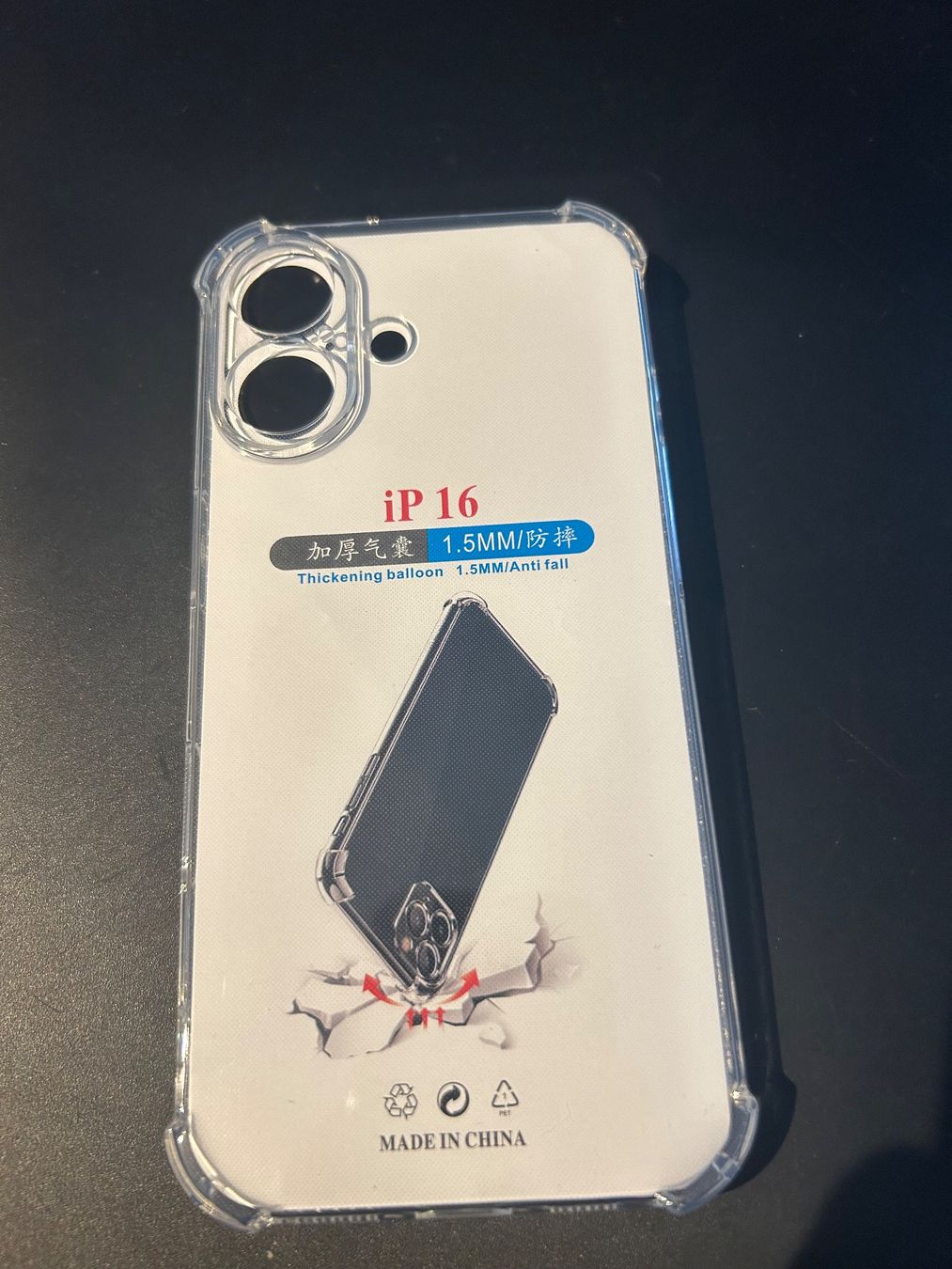 Apple Cover & Protezioni schermo: Iphone 16 Cover Transparent – Nuovo e nell'imballaggio originale da Schenkon venduto da Jaimer_91