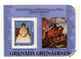 Block "Lady Diana". Grenada