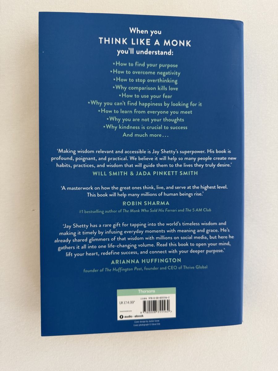 Bücher: Think Like a Monk - Jay Shetty – Neu (gemäss Beschreibung) aus Dietikon von schultealina__ 1