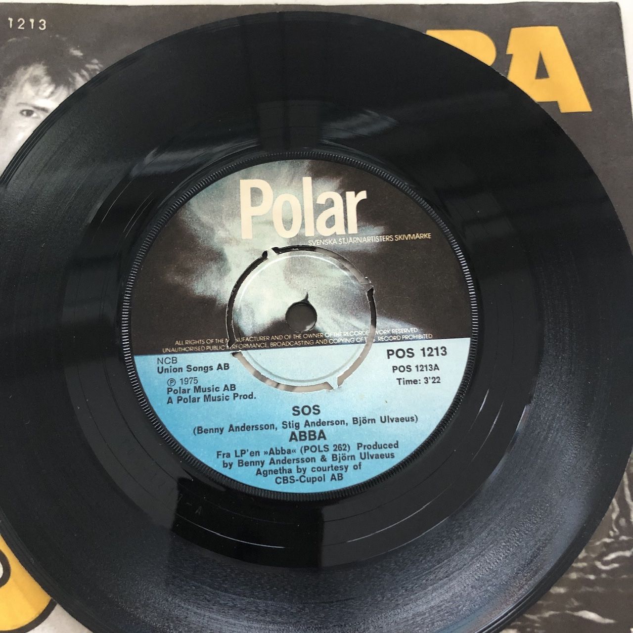 Dischi in vinile: ABBA Rarität Single Original SOS – Usato da Wettingen venduto da ABBA-Retro 1
