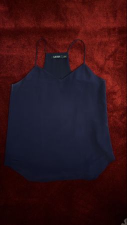 Dunkelblaues Ralph Lauren Top, Grösse 6 - Sommerlich!