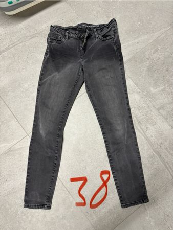 Jeans Yessica Super Skinny Gris T 38 Stretch