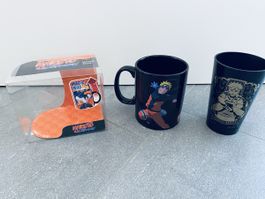 Naruto Shippuden Tassen Set 2-teilig neuwertig