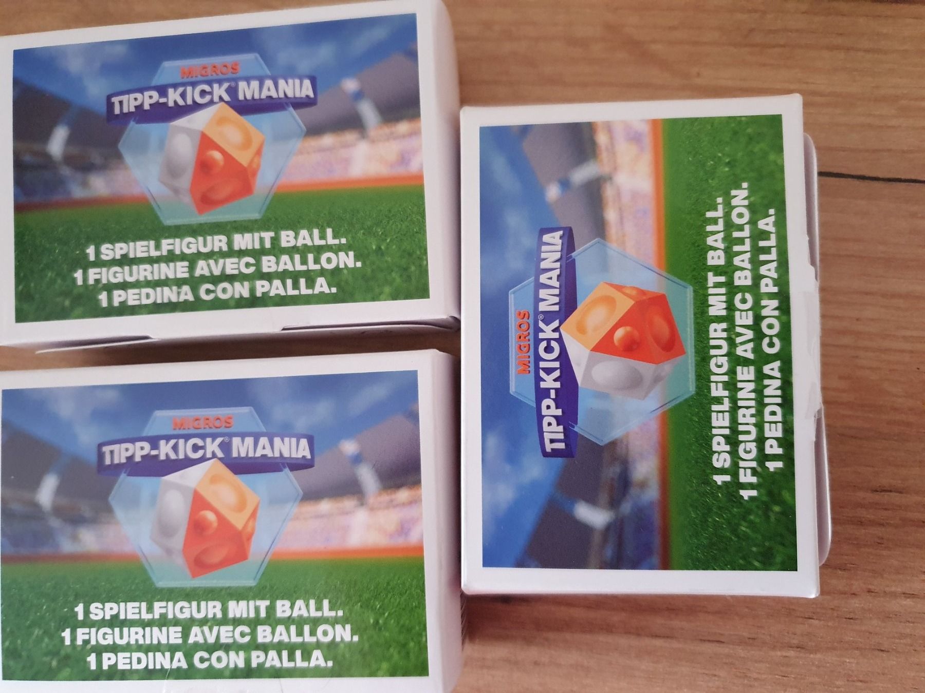 Migros Giochi: Tipp Kick Mania Spielfiguren – Nuovo (secondo la descrizione) da Klingnau venduto da Fee1960