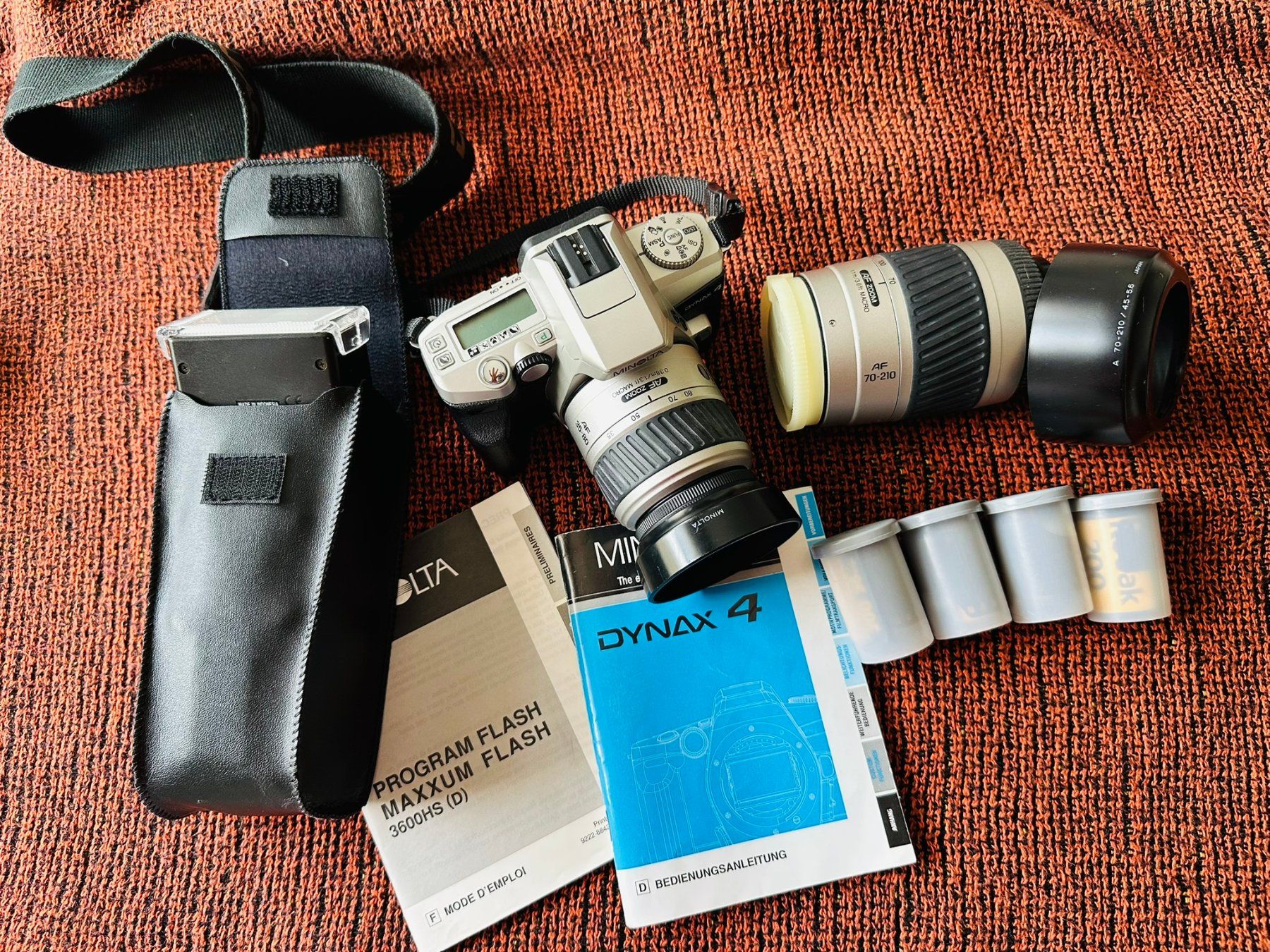 Minolta Kamera: Minolta Dynax 4 Spiegelreflexkamera mit 2 Objektiven – Gebraucht aus Binz von banbolea 7