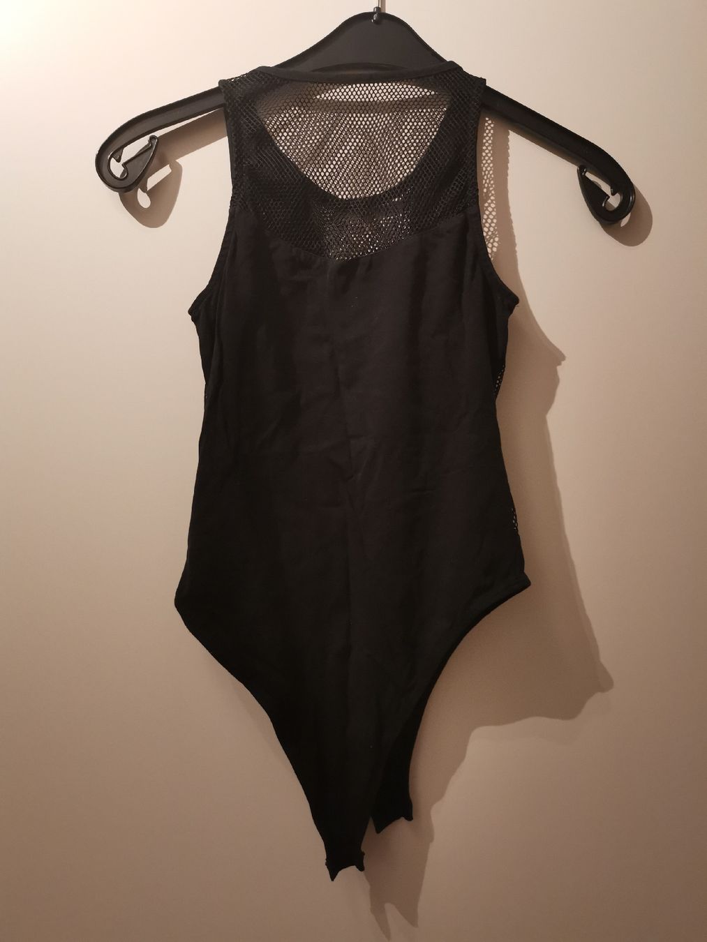 Top: Schwarzer Body mit Netzeinsatz Gr. S / 36 – Usato da Hergiswil NW venduto da Pexiilexii 3