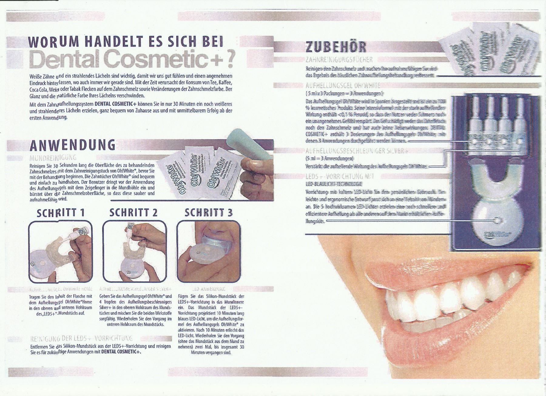 Cura dei denti: Oh!White Intensive Zahnaufhellung – Nuovo e nell'imballaggio originale da Bäch SZ venduto da Swissy46 3