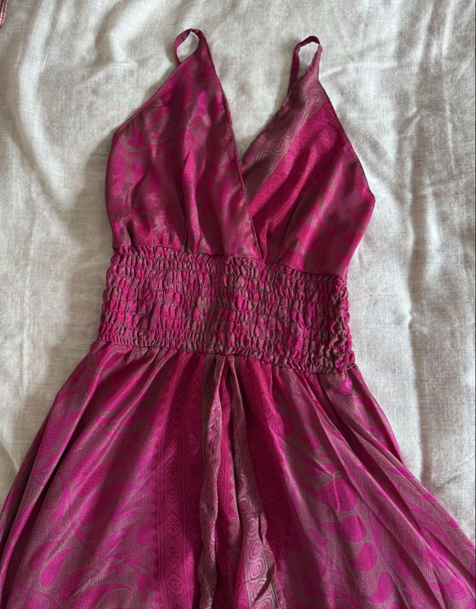 Kleider: Boho Chic maxi silk dress – Neu (gemäss Beschreibung) aus Aigle von 029_mbn