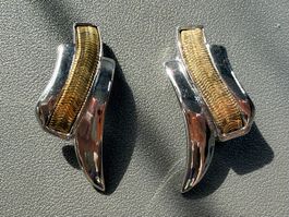 Vintage Ohrringe Clips Luxus Modeschmuck  