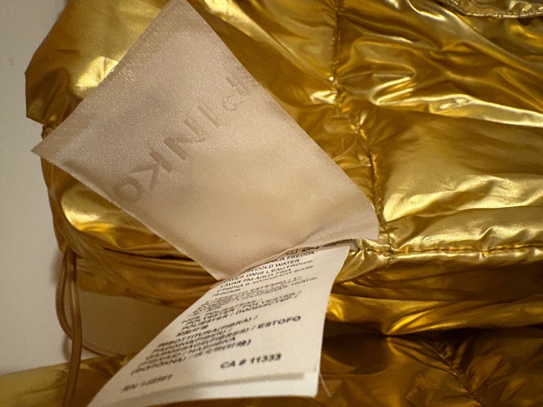 Pinko Giacche: Pinko Gold Jacket – Nuovo (secondo la descrizione) da Volketswil venduto da mel_vh2s 3
