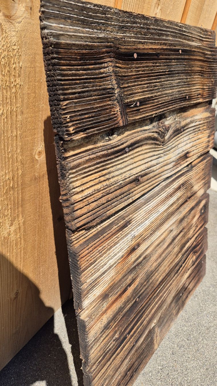 Toutes les décorations: Fassadenbretter, Sabby chic, Altholz ausgewaschen – D'occasion à Wetzikon ZH par Fagus 2