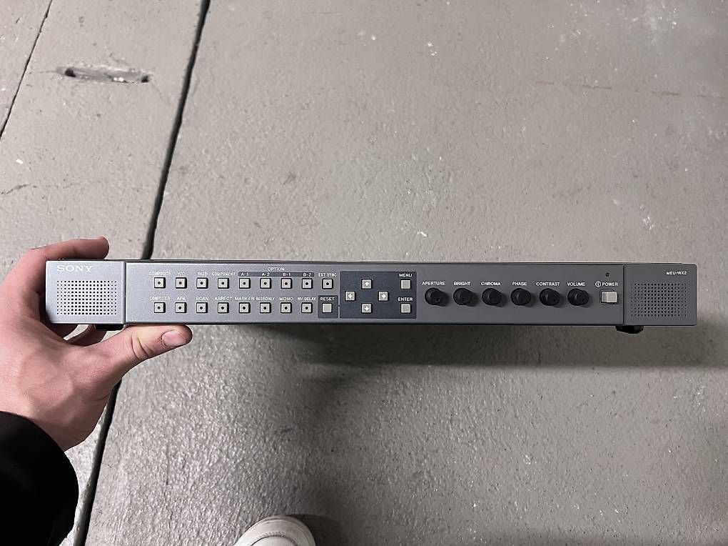 Sistemi audio & multimediali: Sony MEU-WX2 Multiformat Motoreinheit – Usato da Spreitenbach venduto da env_tk78