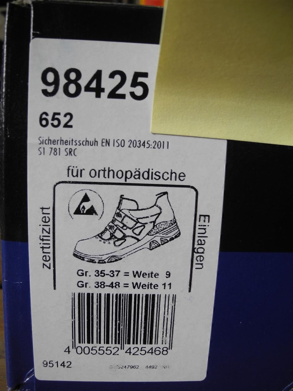 Herrenschuhe: Otter Sicherheitsschuhe S1, Gr. 35, 17k – Neu und originalverpackt aus Kottwil von Crazyrolf 4