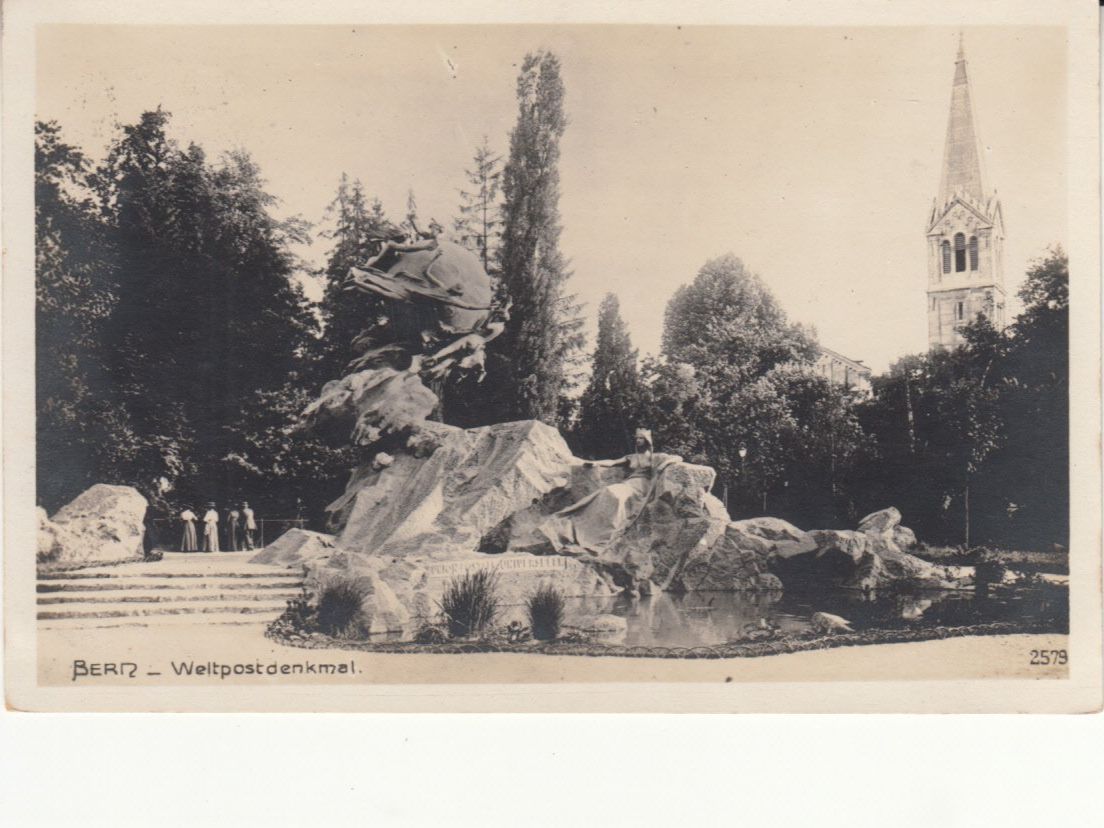 Cartoline postali: Bern Weltpostdenkmal 1926 – Usato da Bürglen TG venduto da StampGraf