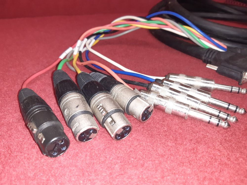 Multicore, Mehrfachkabel für den Musiker, DJ (Gebraucht) in Lohn ...