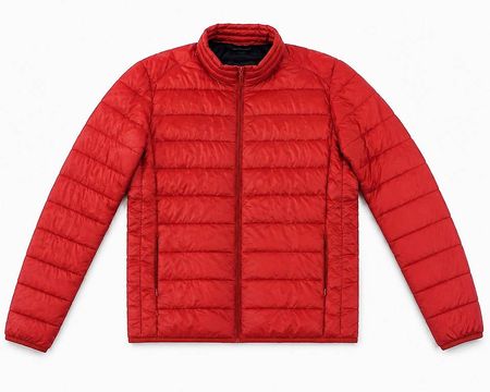 Manor Herren Daunenjacke Rot  XXL / XL  leicht & warm