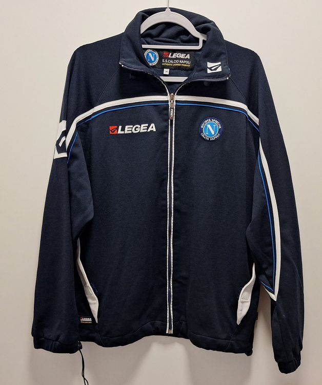 Veste Vintage Legea AC Sanità Sport Années 90 - Taille XL - Entièrement Zippée