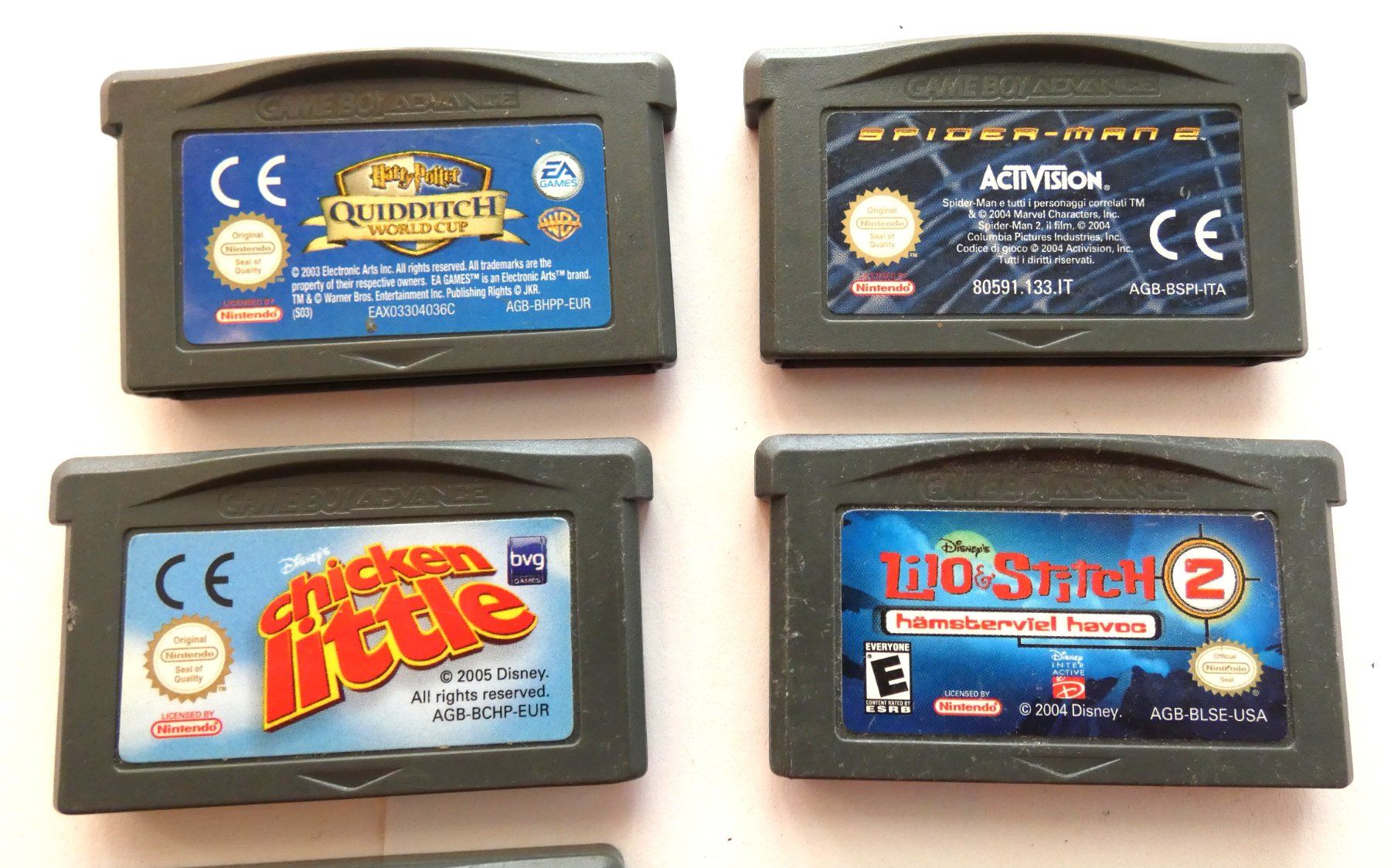 Nintendo Giochi: Nintendo GBA - 8 Spiele – Usato da La Sarraz venduto da classicworldcoins 1