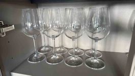 6 Weinglässer Rotwein