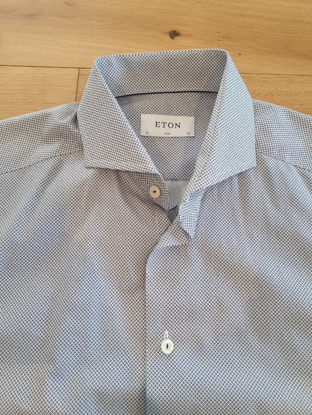 Hemden: Eton, Hemd, 41, Slim Fit, Neuwertig – Neu (gemäss Beschreibung) aus Winterthur von Sjull 1