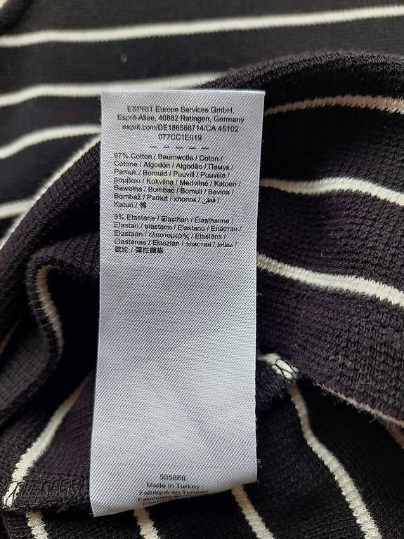 Esprit Vestiti: Kleid Esprit 36 S gestreift Baumwolle – Usato da Zürich venduto da Julia0123 4