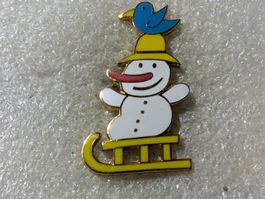 Ansteckpin 67: Schneemann