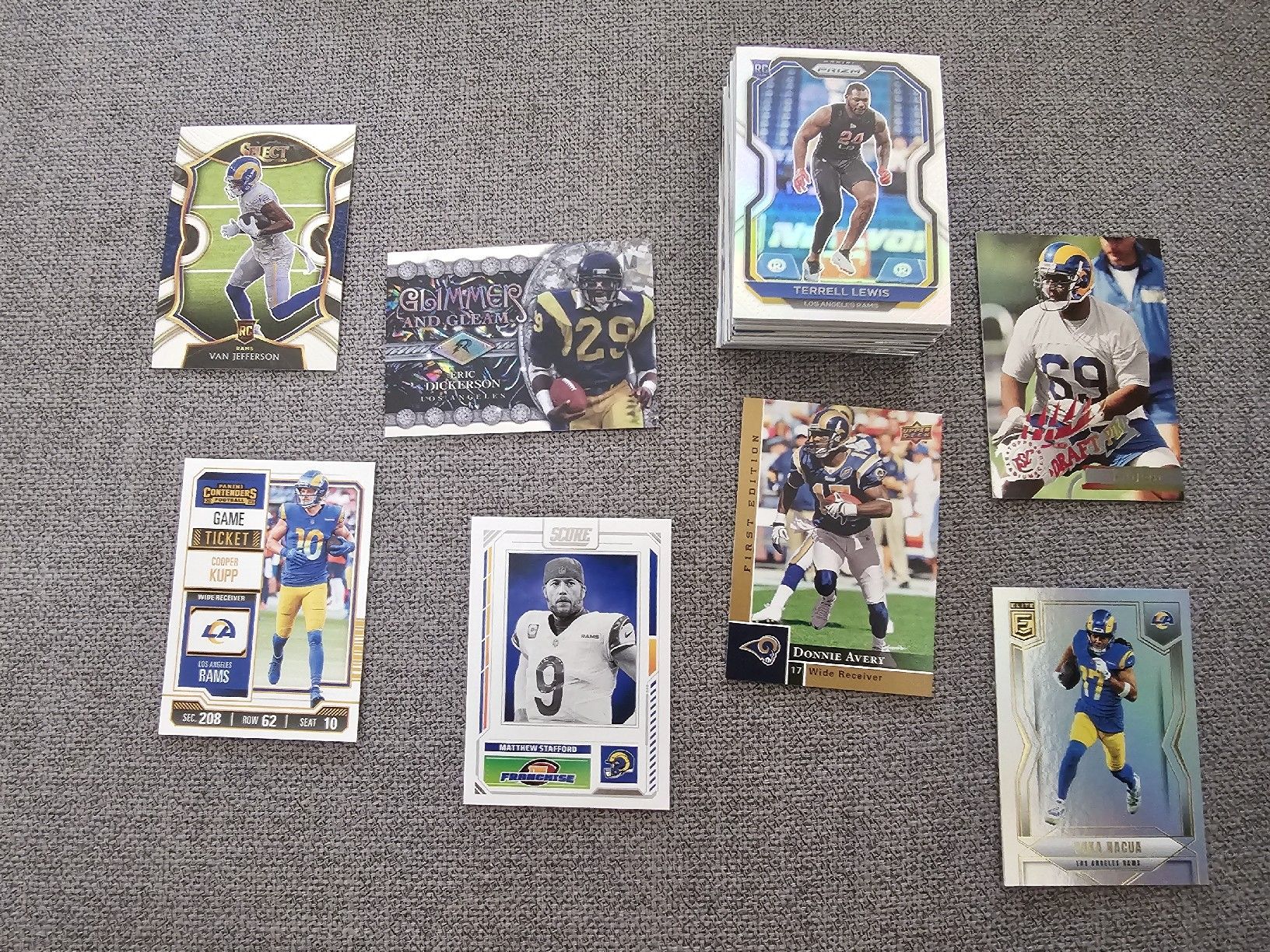 NFL Carte collezionabili: NFL Trading Cards LA Rams – Nuovo (secondo la descrizione) da Malters venduto da King1901
