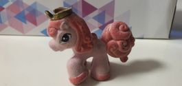 Filly Einhorn Spielfigur rosa mit Krone guter Zustand
