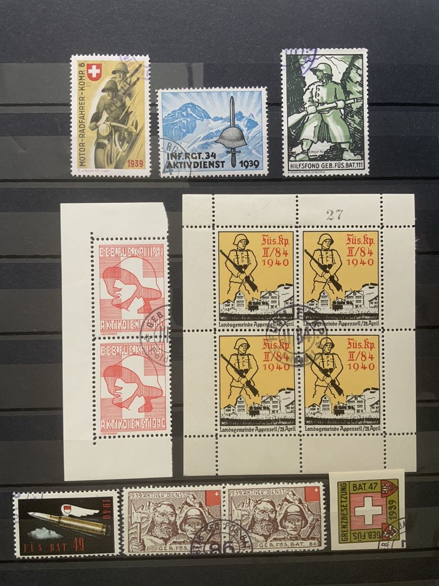 Tous les timbres: Soldatenmarken – D'occasion à Binningen par chr_cr5n