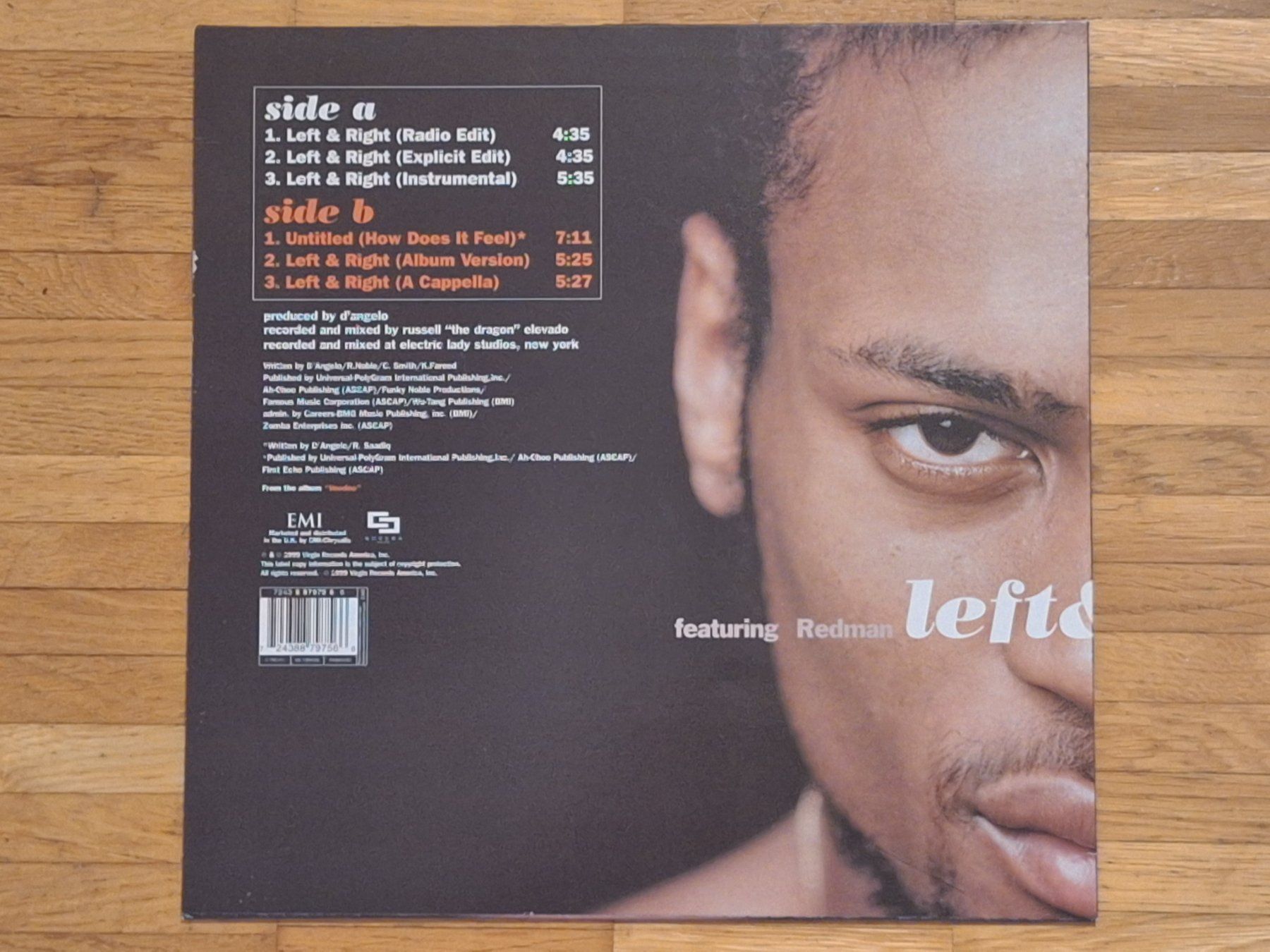 Dischi in vinile: D'Angelo, Left & Right - 12" Maxi USA 1999 – Nuovo (secondo la descrizione) da Oberentfelden venduto da Musicud 1