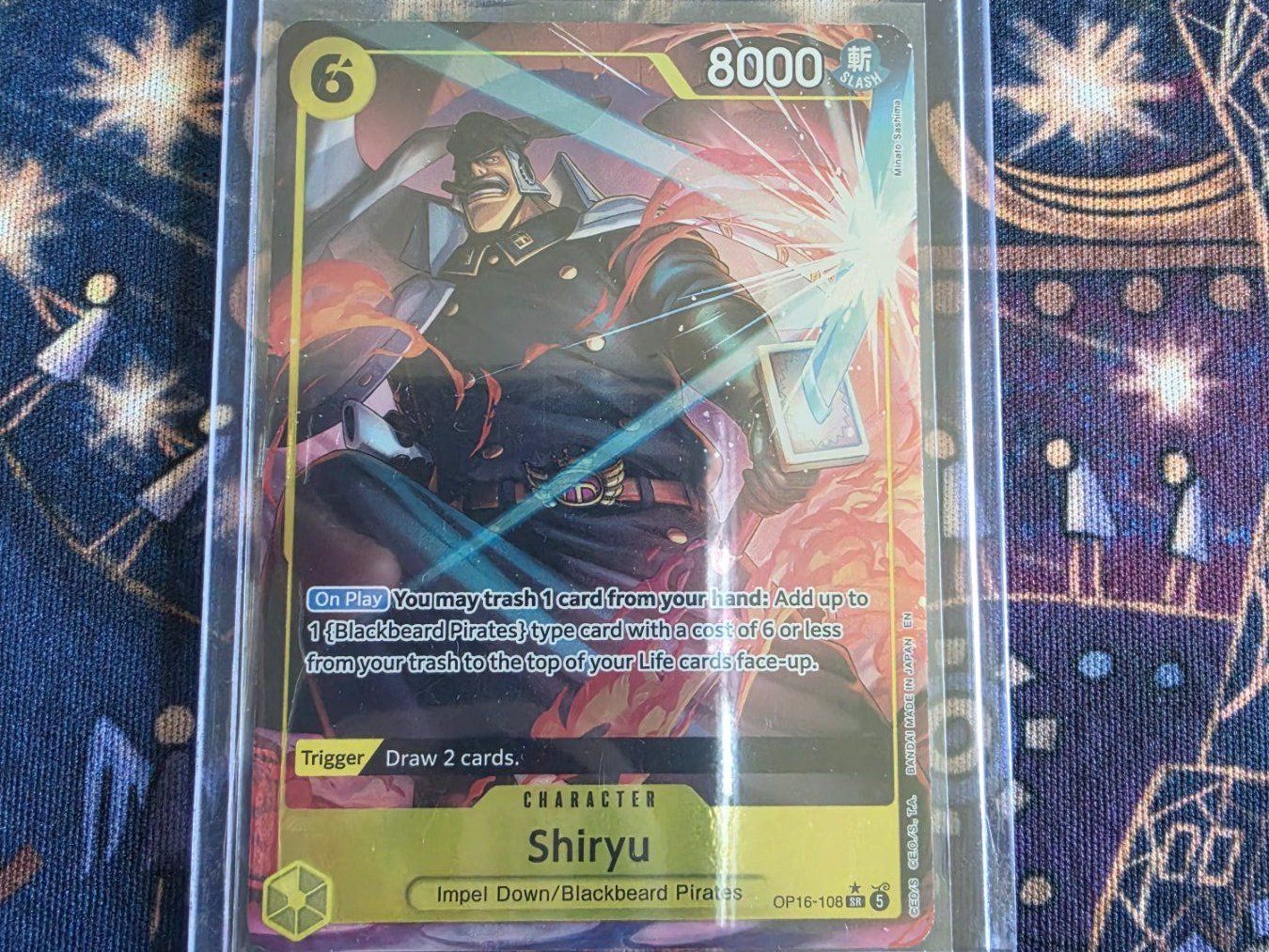 Bandai Cartes à collectionner: One Piece Shiryu OP16-108 – D'occasion à Genestrerio par AM_98