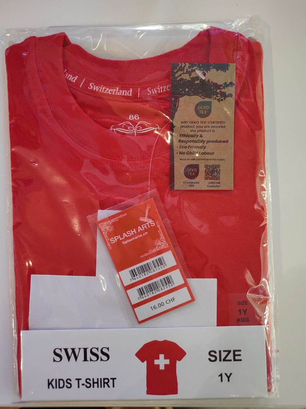 Camicie, Top & T-shirt: Schweizkreuz Baby Tshirt – Nuovo e nell'imballaggio originale da Luzern venduto da Sisi_888 2