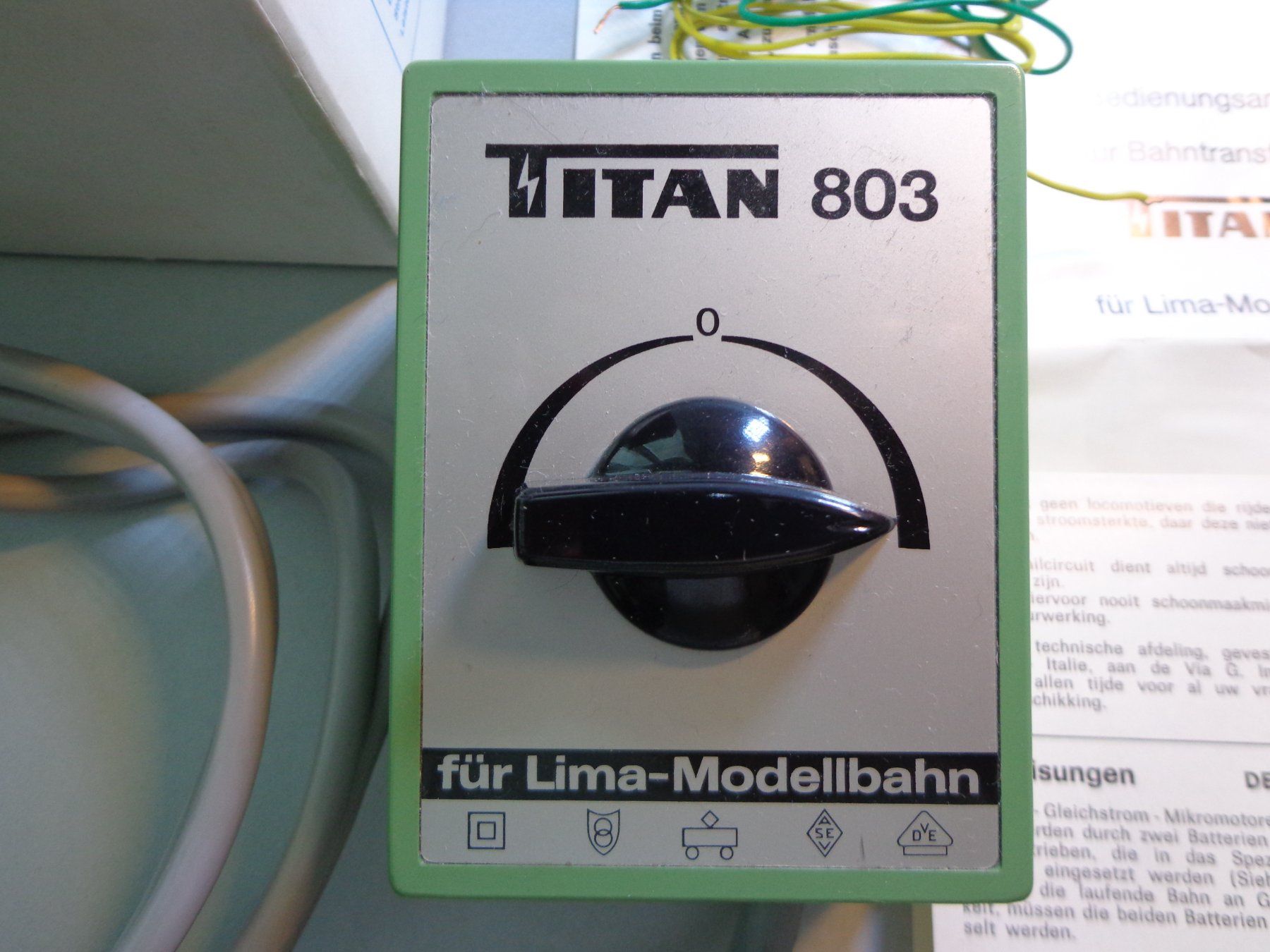 Lima Modelleisenbahnen: Lima Trafo Modellbahn Typ 803 – Neu (gemäss Beschreibung) aus Hinterkappelen von Roku5 1