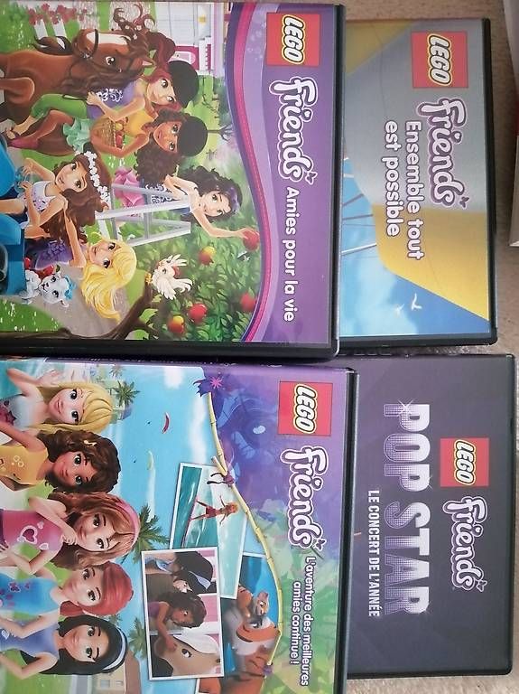 Tutti i DVDs: Coffret DVD 4 films Lego Friends – Usato da Préverenges venduto da mel_k6bd