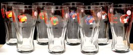 2 x 4 Coca-Cola Gläser, FIFA Fussball WM 2018, ca. 3 dl