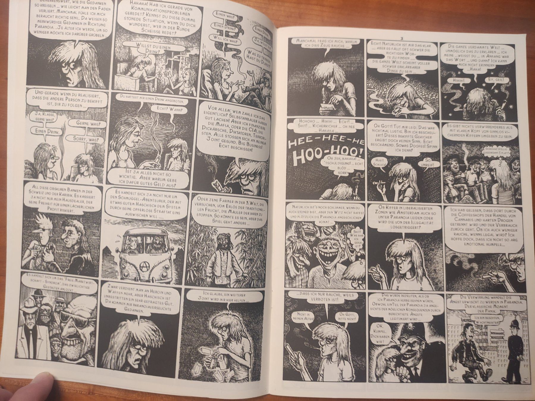 Fumetti: Highter Breiter, Kiffercomic, Hanf Comix, Pete Loveday – Usato da St. Gallen venduto da Pintador 1