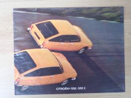 Citroen GS GSX GSX 2 - Prospekt Schweiz 10-74 - N015