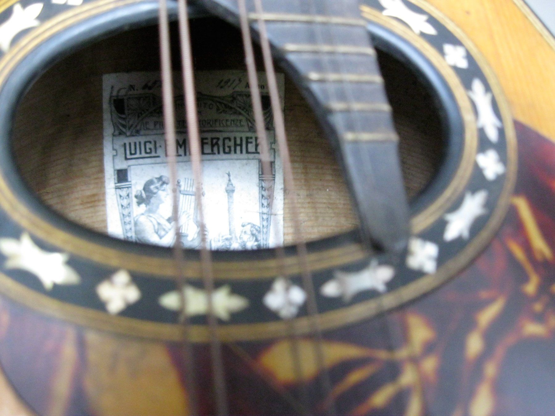 Strumenti musicali: 1917  LUIGI  EMBERGHER  MANDOLINE – Usato da Männedorf venduto da Andreas2002 5