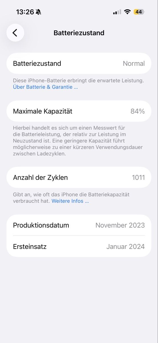Apple Handys / Smartphones: Iphone 15 Pro 256Gb in blau – Gebraucht aus Amden von Energiearbeit.Laib 3
