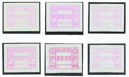 ATM - Collection avec variétés - 25 timbres
