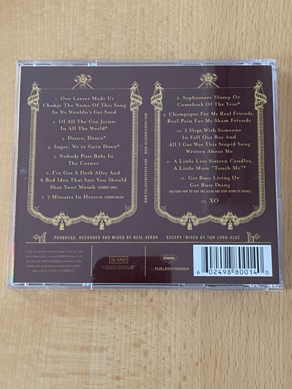 CD: Fall out Boy - From under the Cork Tree – Usato da Rüti ZH venduto da alumedien 1