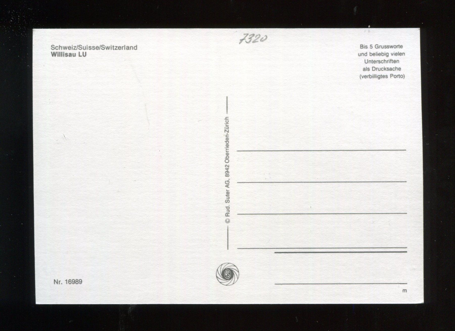 Cartoline postali: Willisau – Usato da Aarau venduto da Elmaar41 1