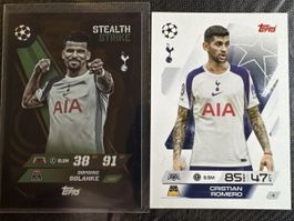 TOPPS - Match Attax 25-26 / 2x Tottenham Karten ⚽️