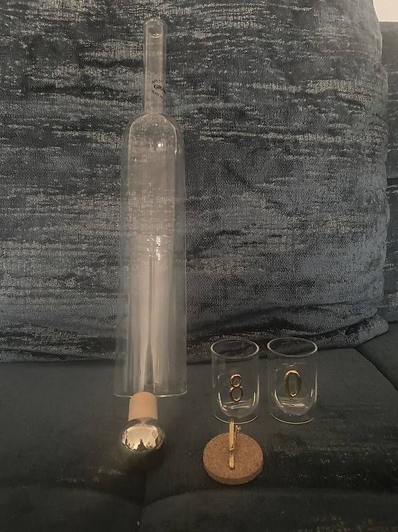 Altro: Schnapsflasche mit 2 Gläschen – Usato da Zürich venduto da uts_789v 2