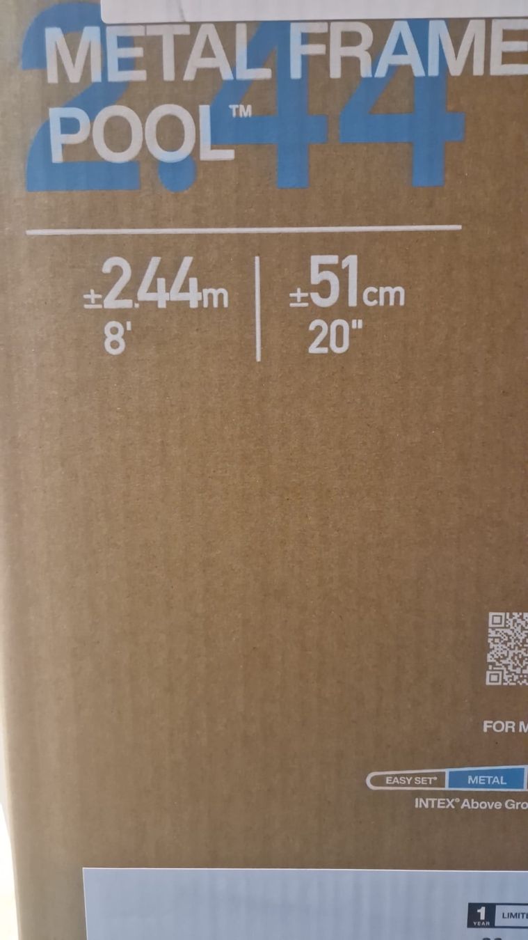 Intex Piscine: INTEX Metallrahmen Pool 244cm neu – Nuovo (secondo la descrizione) da Studen BE venduto da Continentalcollector 1