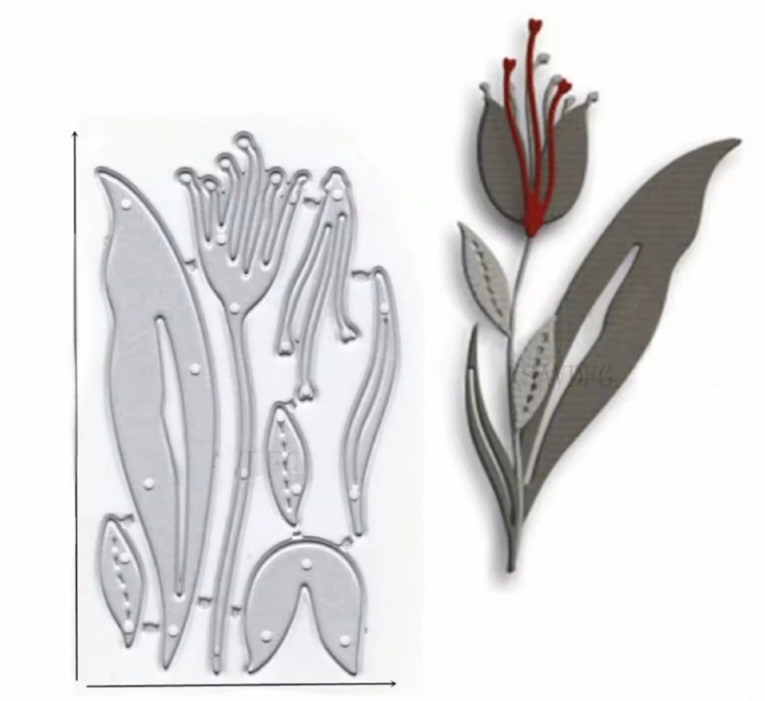 Sciablone: Stanzschablone Nr.89, Blume (Sizzix geeignet) – Nuovo e nell'imballaggio originale da Gretzenbach venduto da Fliegepilz56