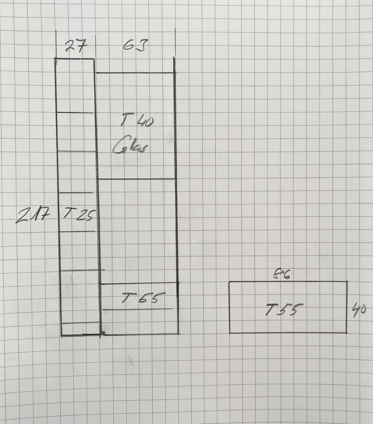 Regale: Vitrine Regal TV Möbel massiv Buche – Gebraucht aus Vordemwald von  1