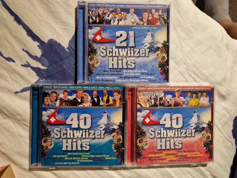 CD: Various: 101 Schwiizer Hits - Vergriffene 5CD Box Vergriffen – Usato da Brittnau venduto da Zibu 2